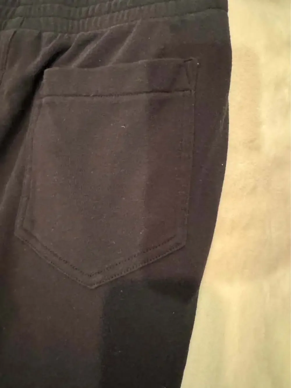 Vans Black Sweatpants with logo & back pocket Boys XL